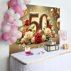 Lofaris Pastel Rainbow Balloon Arch Birthday Backdrop Colorful Butterflies and White Daisies Background Girls Party