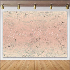 Lofaris Peach Pink Scratched Texture Backdrop Abstract Vintage Wall Photography Background Soft Portrait Prop