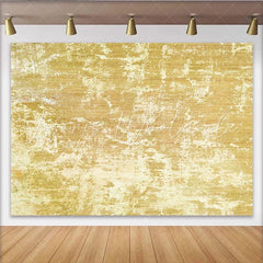 Lofaris Peeling Yellow Paint Texture Backdrop Distressed Abstract Wood Photography Background Art Portrait Prop