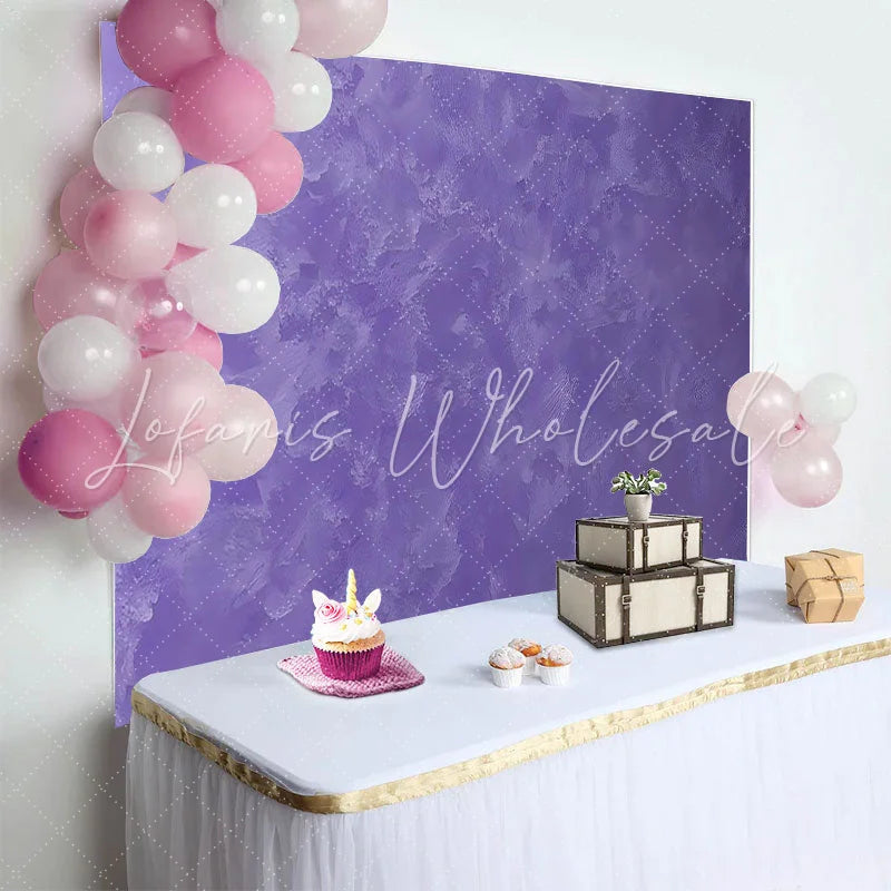 Lofaris Royal Purple Abstract Textured Backdrop Vivid Plaster Photography Background Professional Studio Prop