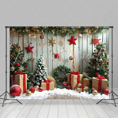 Lofaris Stars Decoration Wall Garland Christmas Backdrop