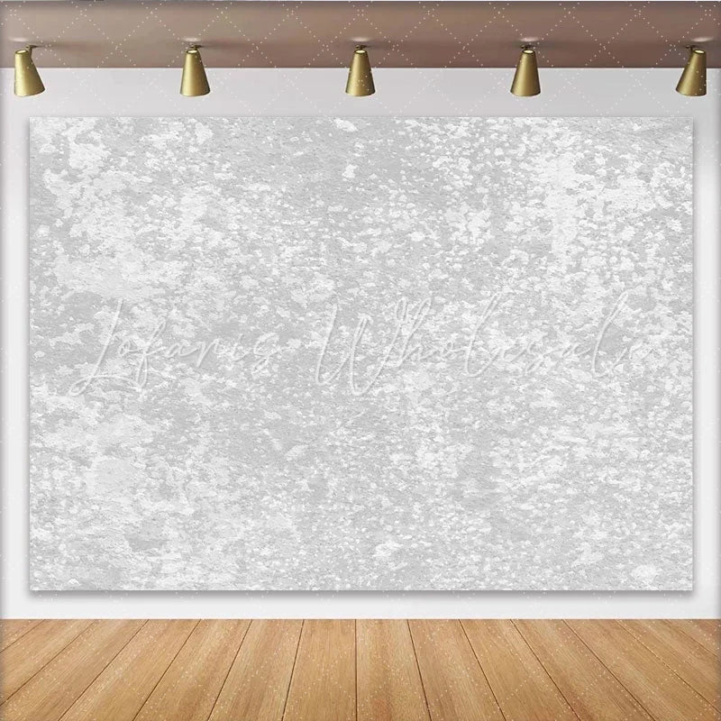 Lofaris White Grunge Concrete Texture Backdrop Abstract Plaster Wall Photography Background Product Studio Prop