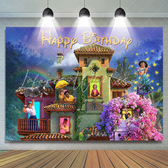 Lofaris Magic Movie Birthday Party Backdrop For Girls Decoration