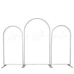 Lofaris Master With Dog Family Cartoon Arch Backdrop Kit