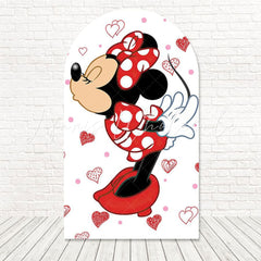 Minnie Mouse Sweet Charm Scene Arch Backdrop For Girl Party Fun