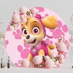 PAW Patrol Heroic Round Backdrop For Action-Packed Kids Party