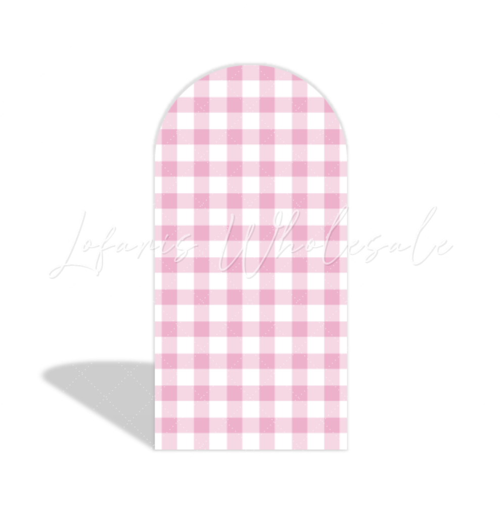 Pink Farm Them Barn Birthday Chiara Arch Backdrop Wall Cloth Cover