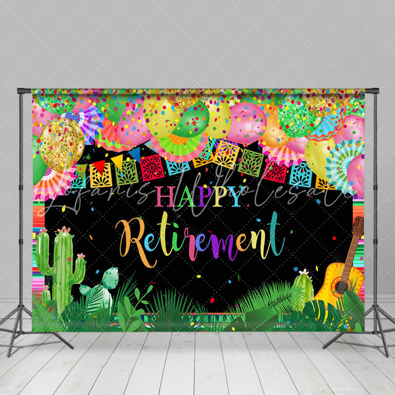 Lofaris Plant Multicolor Mexican Happy Retirement Backdrop