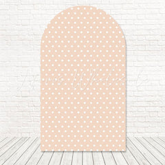 Polka Dots Playful Color Arch Backdrop For Kids Celebration Fun