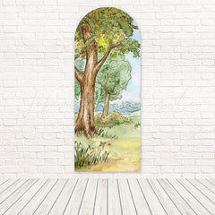 Pooh Grassland Sunshine Gentle Trail Arch Backdrop For Outdoor Party