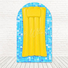Pool Party Splash Water Fun Arch Backdrop For Summer Vibes