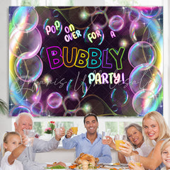Lofaris Pop on over for A Bubbly Party Adults Backdrop