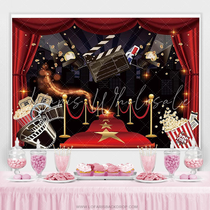 Lofaris Premiere Marquee Red Carpet Celebrity Party Backdrop