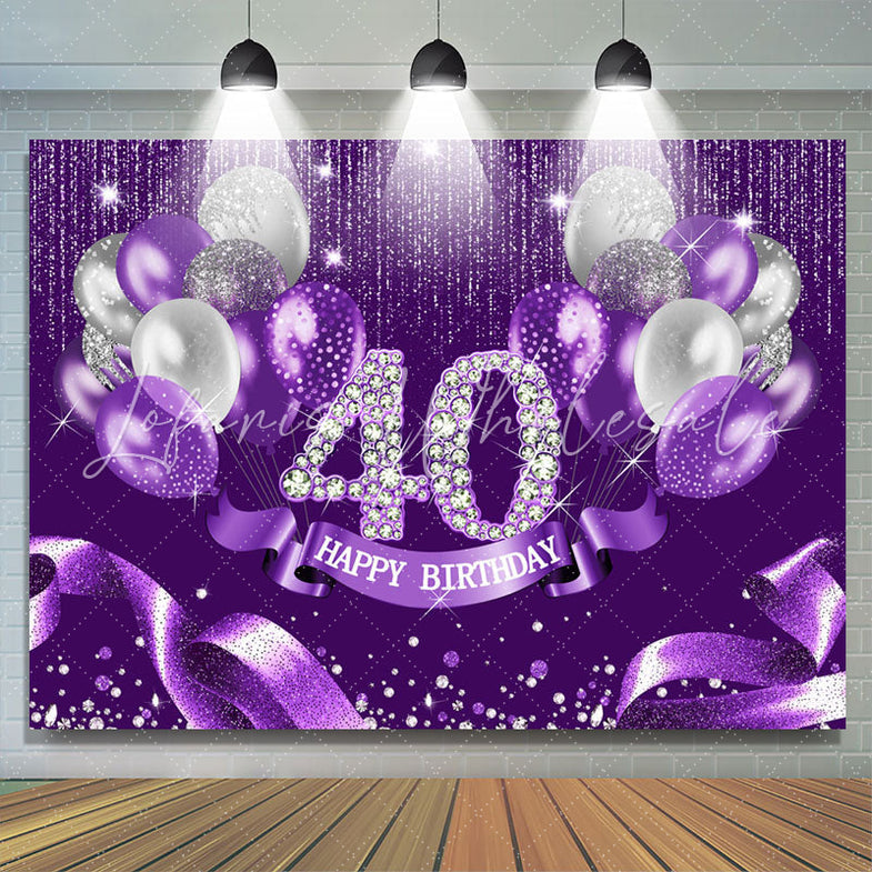 Sottobicchiere 40° Compleanno Con Scritta Umoristica - "You Are Now Days Hours Minutes Seconds Old" - Viola, 9x9 Cm