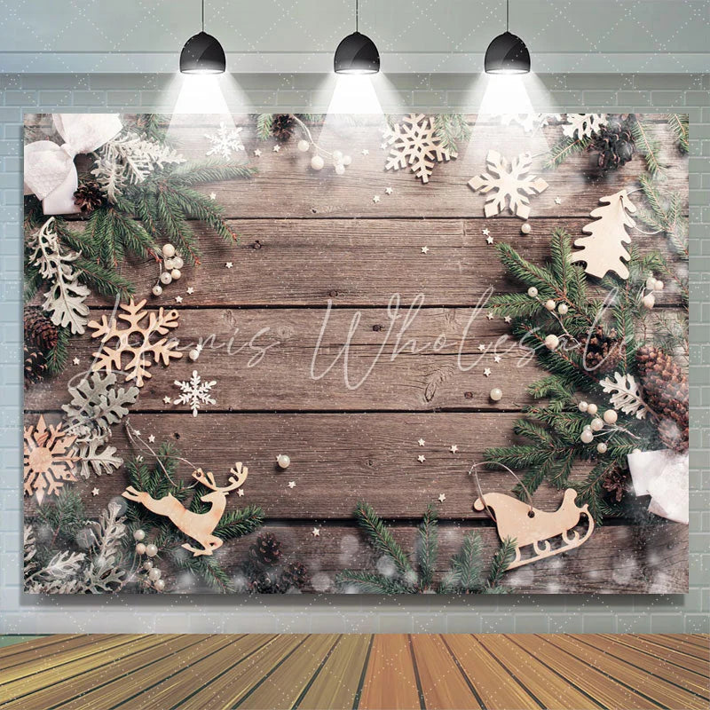 Lofaris Simple And Substantial Winter Backdrop For Christmas