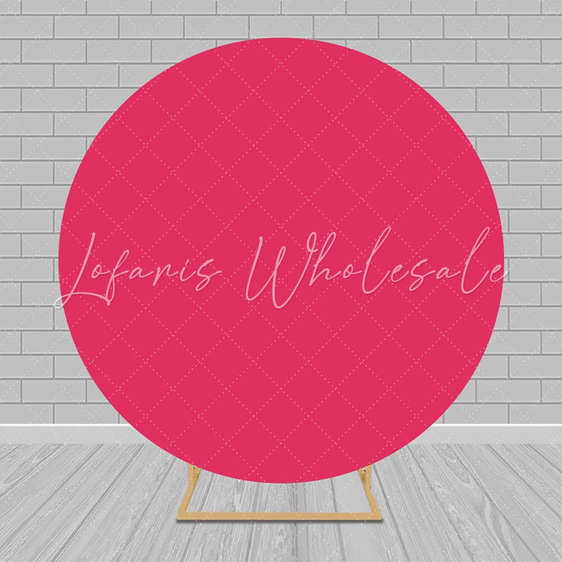 Lofaris Solid Color Round Backdrop Circle Covers for Party