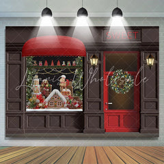 Lofaris Sweet And Glitter Christmas Scene Backdrop For Party