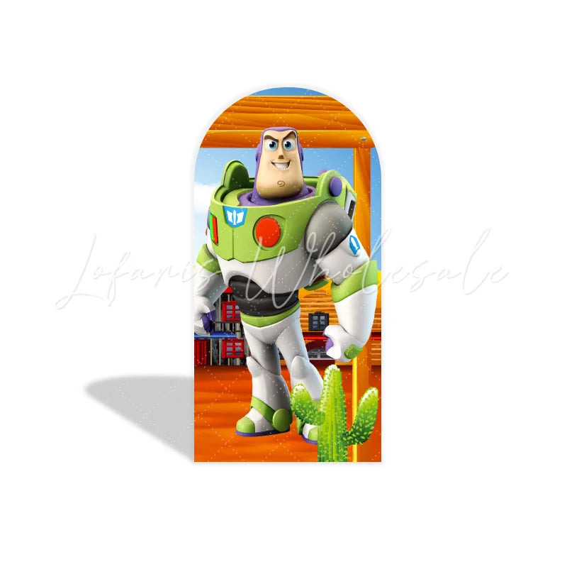 Toy Story arch Birthday Party Arch Backdrop Wall Cloth Cover