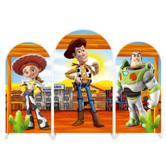 Toy Story arch Birthday Party Arch Backdrop Wall Cloth Cover