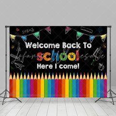 Lofaris Welcome Back to School Photoshoot Backdrop for Kids